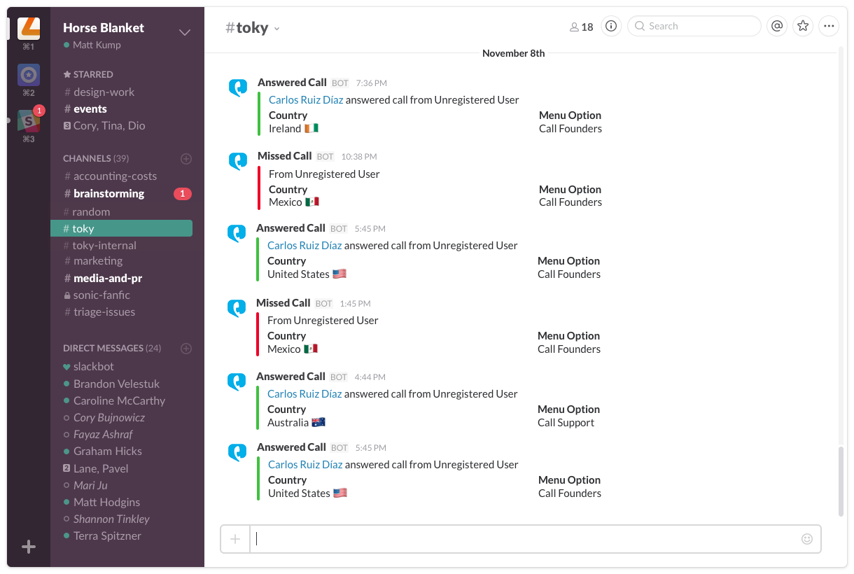 give slack desktop app dark background